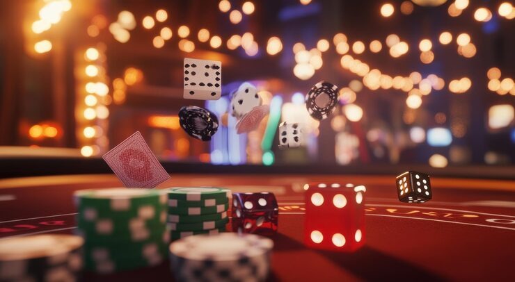 Result display and payout on Sic Bo Dadu